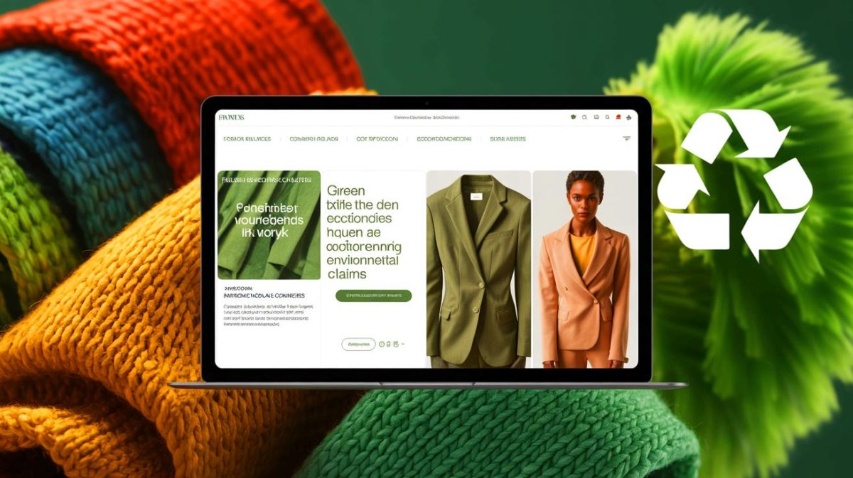 Shein unter Beschuss: „Wir wurden betrogen!“ – Millionenstrafe zwingt Modegiganten zu Umweltversprechen-Änderung auf der Website Illustration von der Regulierung irreführender Umweltversprechen durch europäische Wettbewerbsbehörden.