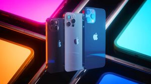 Illustration von der Einführung der iPhone-17-Serie mit innovativen Design- und Leistungsmerkmalen.